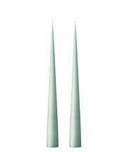 Bougies CONES - 37 cm - N°67 Jade stone