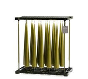 Bougie CONE - 37 cm - N°78 Olive glow