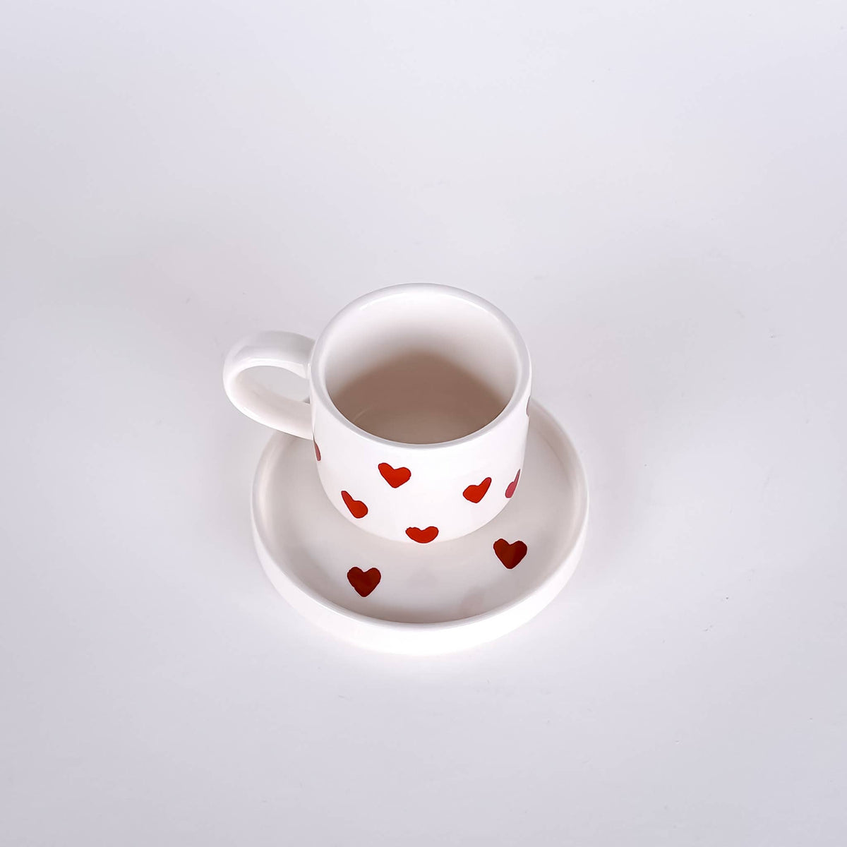 Set de 2 tasses espresso ROUGE TRAMONTO