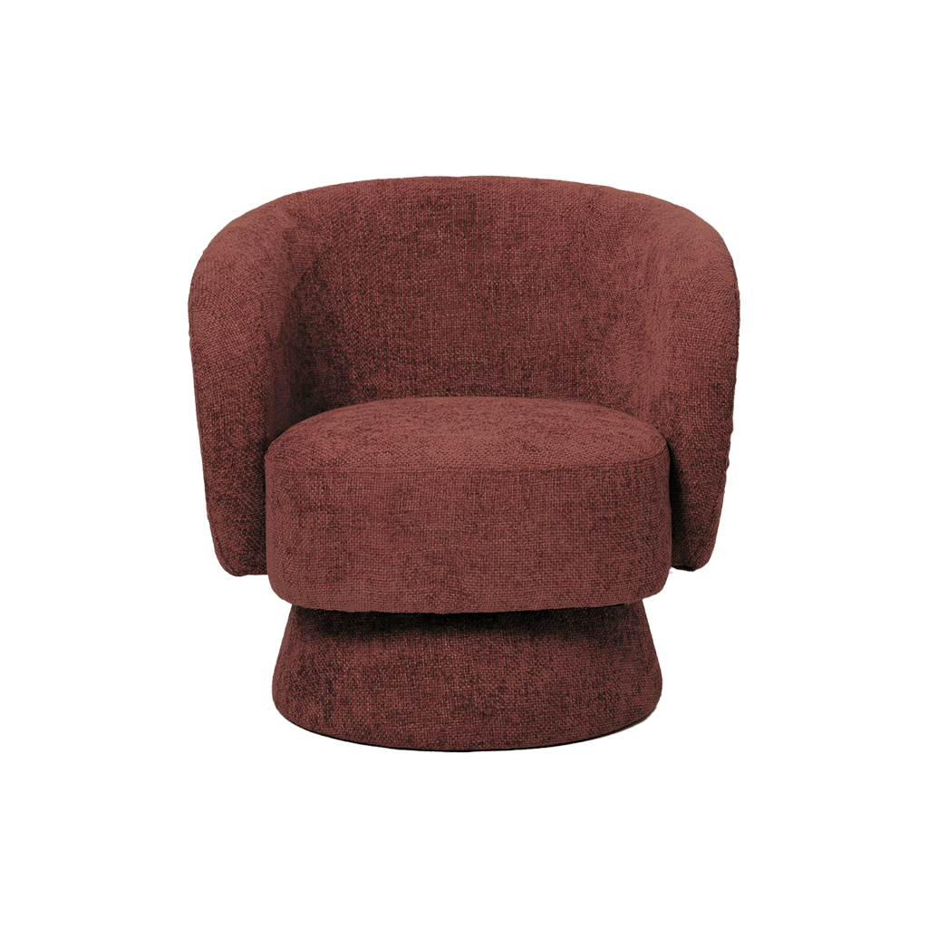 Fauteuil RONDEUR - rouge