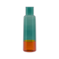 Carafe en verre OCEAN - bleu & orange