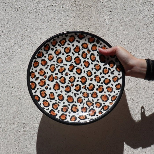 Grandes assiettes plates Fiera (x4)