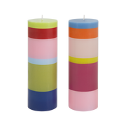 Set de 2 bougies cylindriques - VERONA