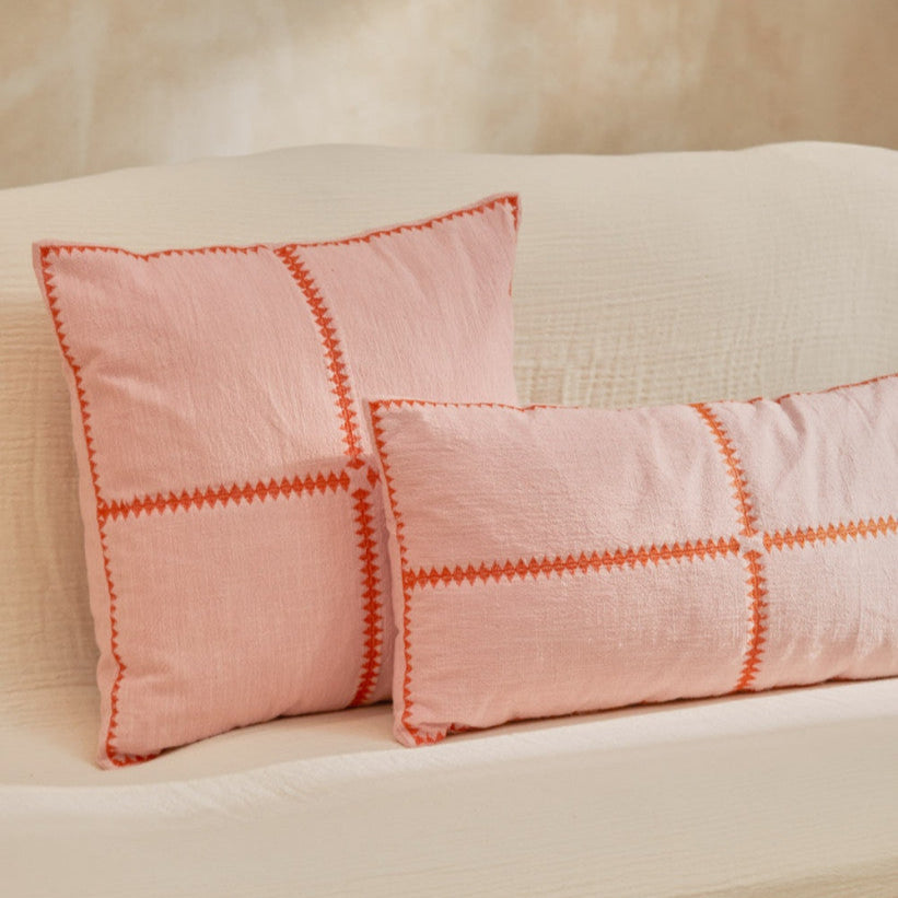 Housse de coussin VARADERO - rose