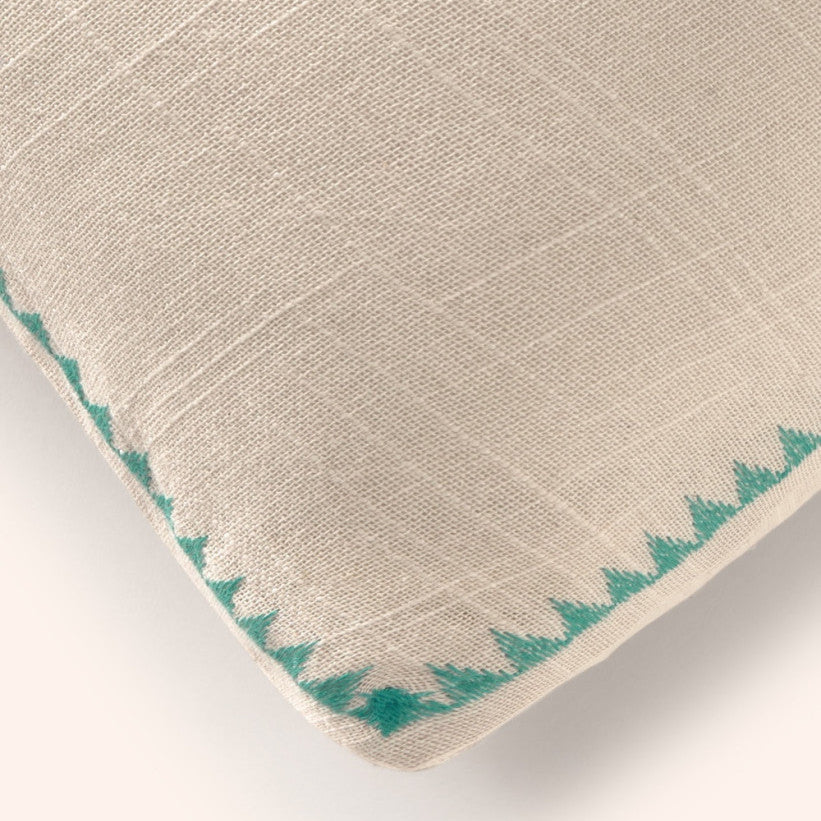 Housse de coussin VARADERO - turquoise