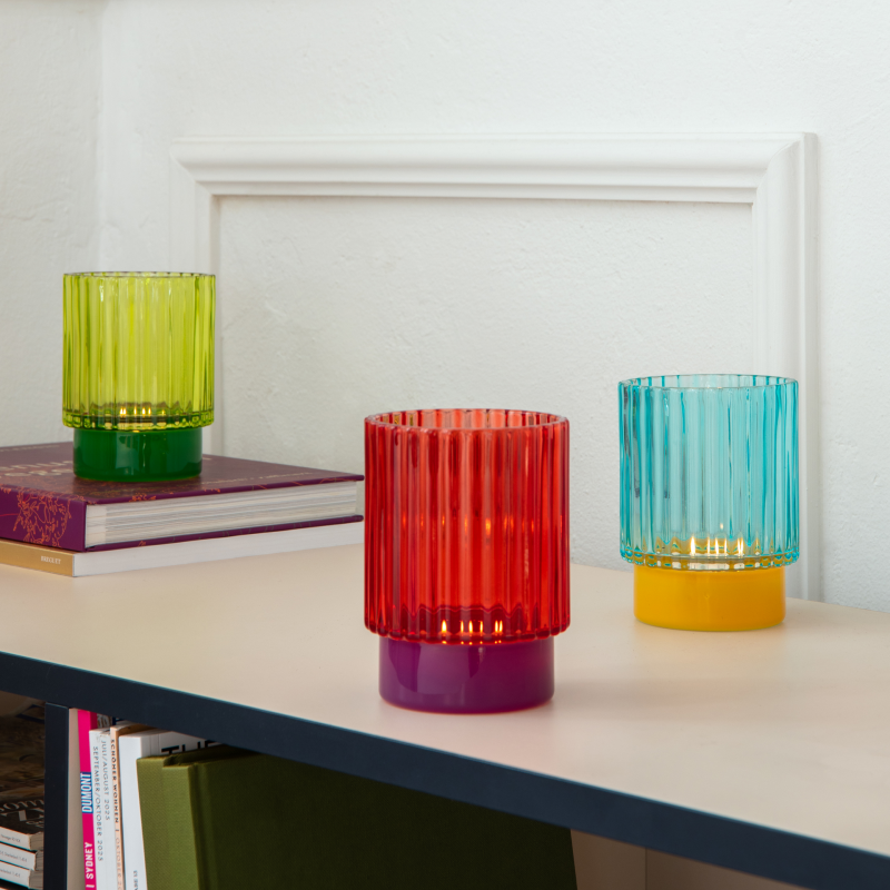 Photophore en verre LUMI