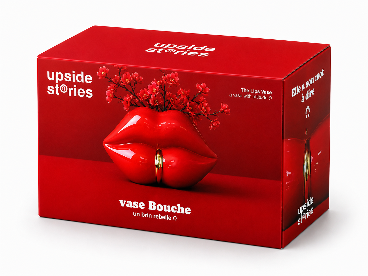 Vase BOUCHE REBELLE