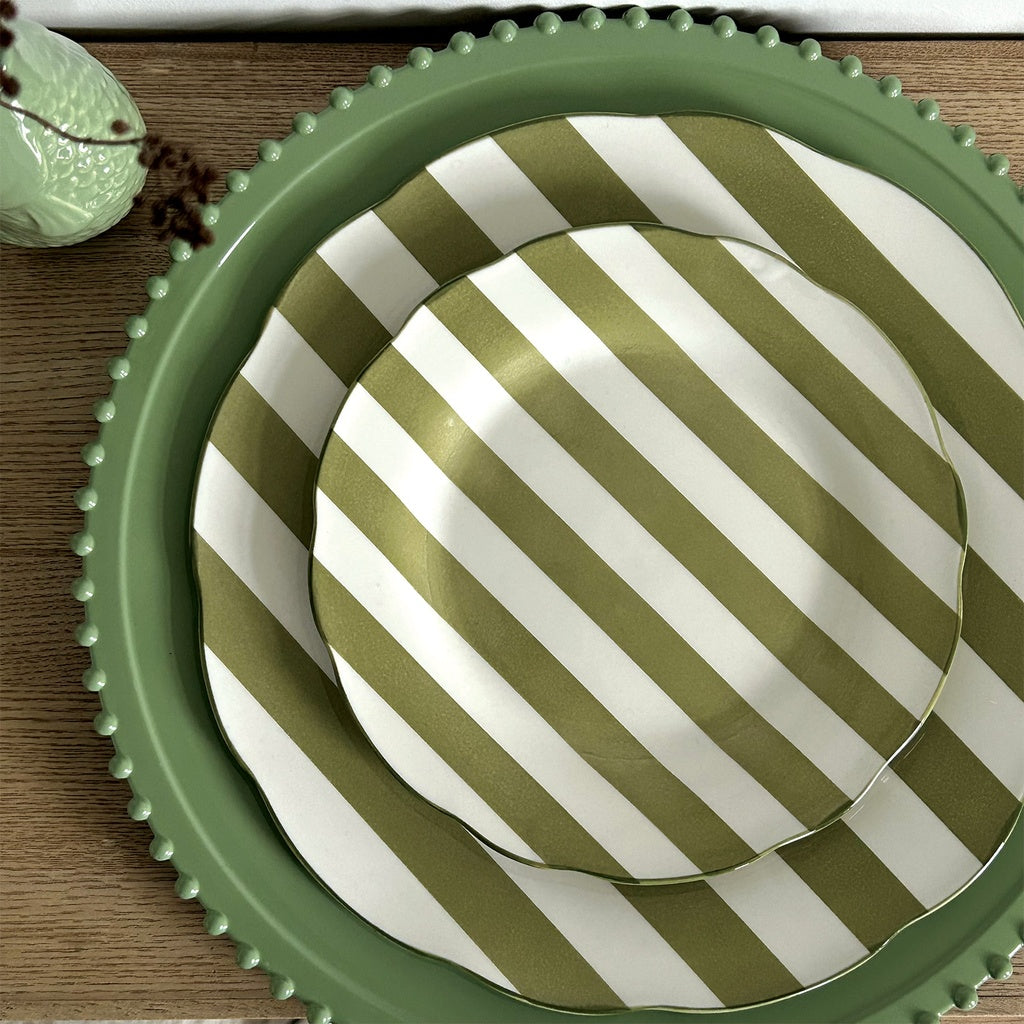 Assiettes TRATTORIA - kaki