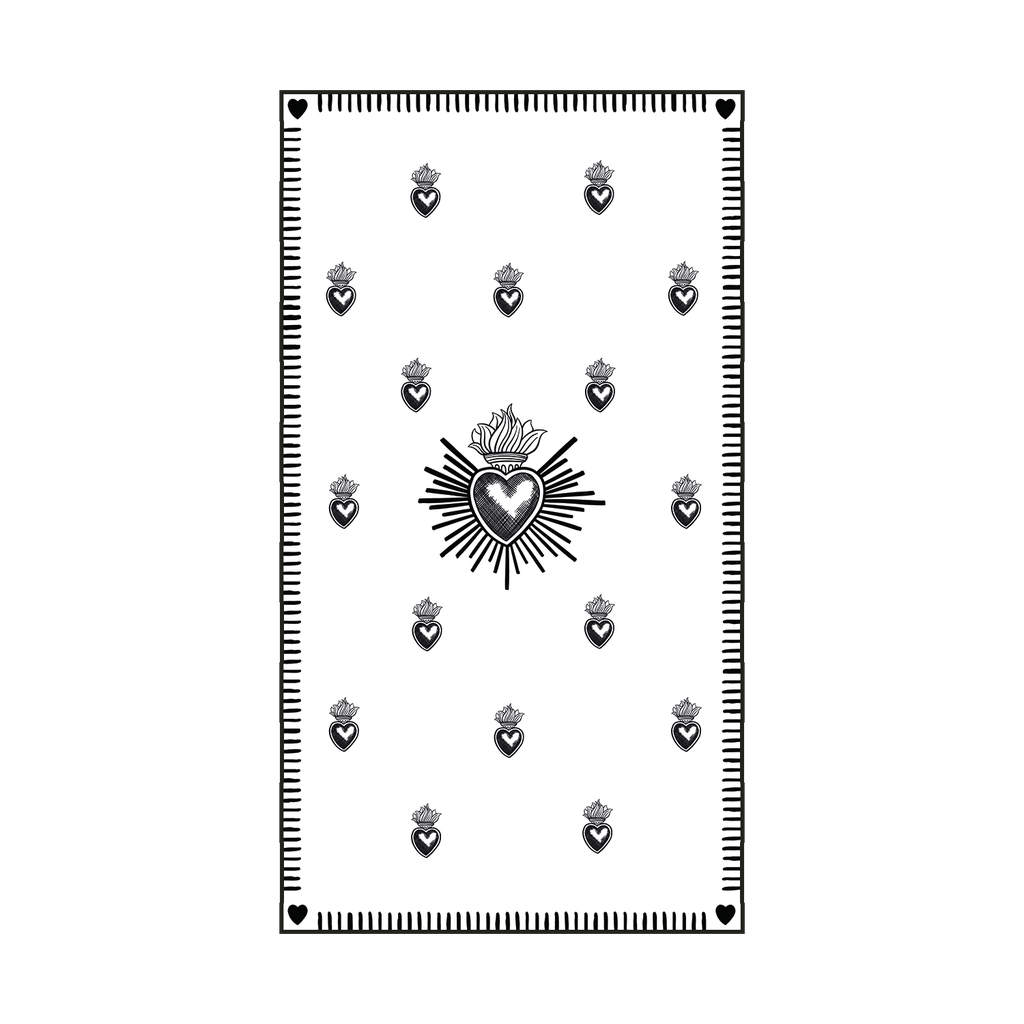 Serviettes en papier - EX-VOTO noir