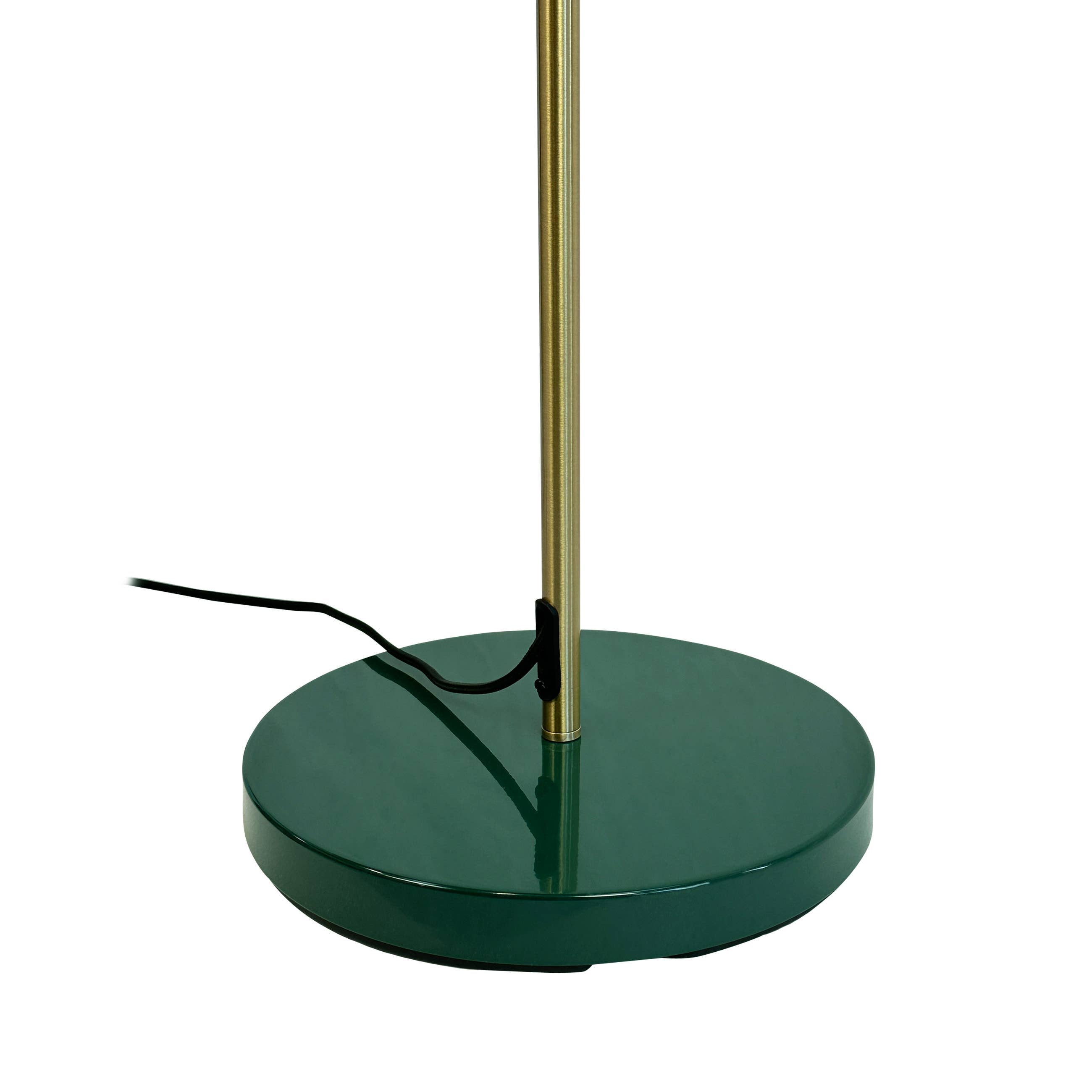 Lampadaire OCEAN - vert foncé & laiton