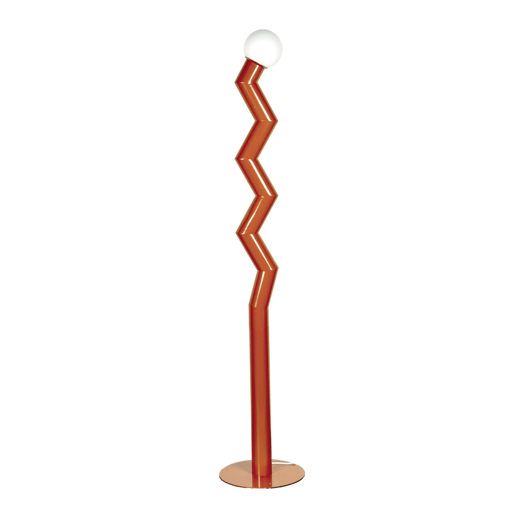 Lampadaire en métal, ZIGMO, brun | OPJET Paris