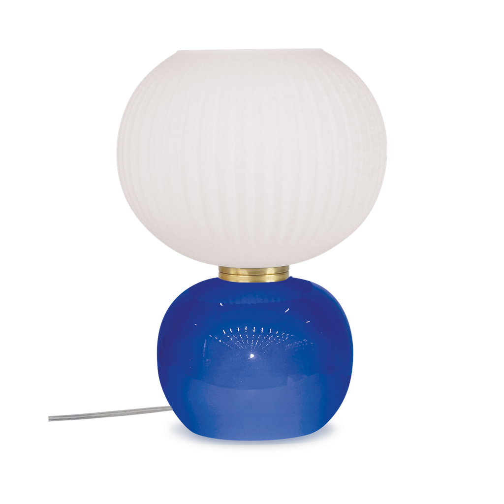 Grande lampe à poser ADONIS bleue Opjet PARIS