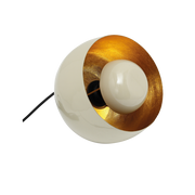 Lampe CLOCHE OPJET PARIS grand modèle – métal beige finition satinée
