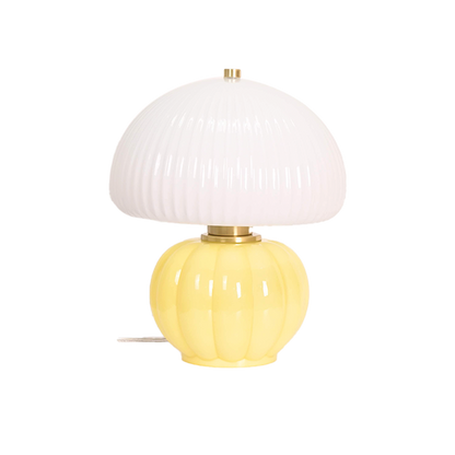 Lampe MADELEINE OPJET PARIS – version jaune avec verre brillant