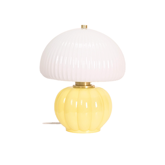 Lampe MADELEINE OPJET PARIS – version jaune avec verre brillant
