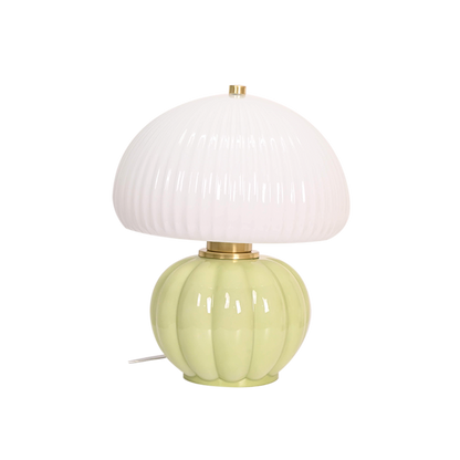 Lampe MADELEINE OPJET PARIS – vert matcha doux et finition en verre strié