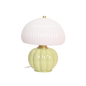 Lampe MADELEINE OPJET PARIS – vert matcha doux et finition en verre strié