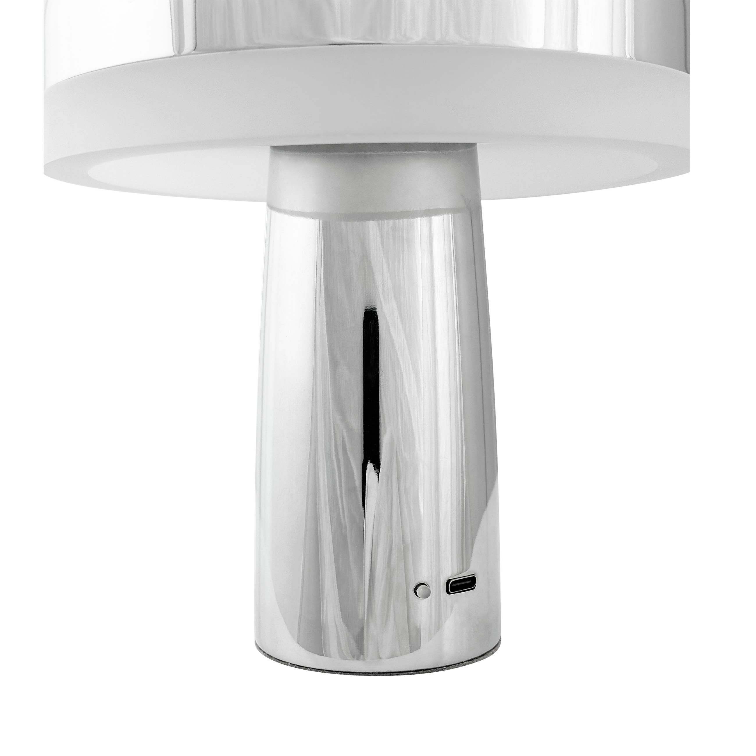 Lampe rechargeable PORTER – chrome