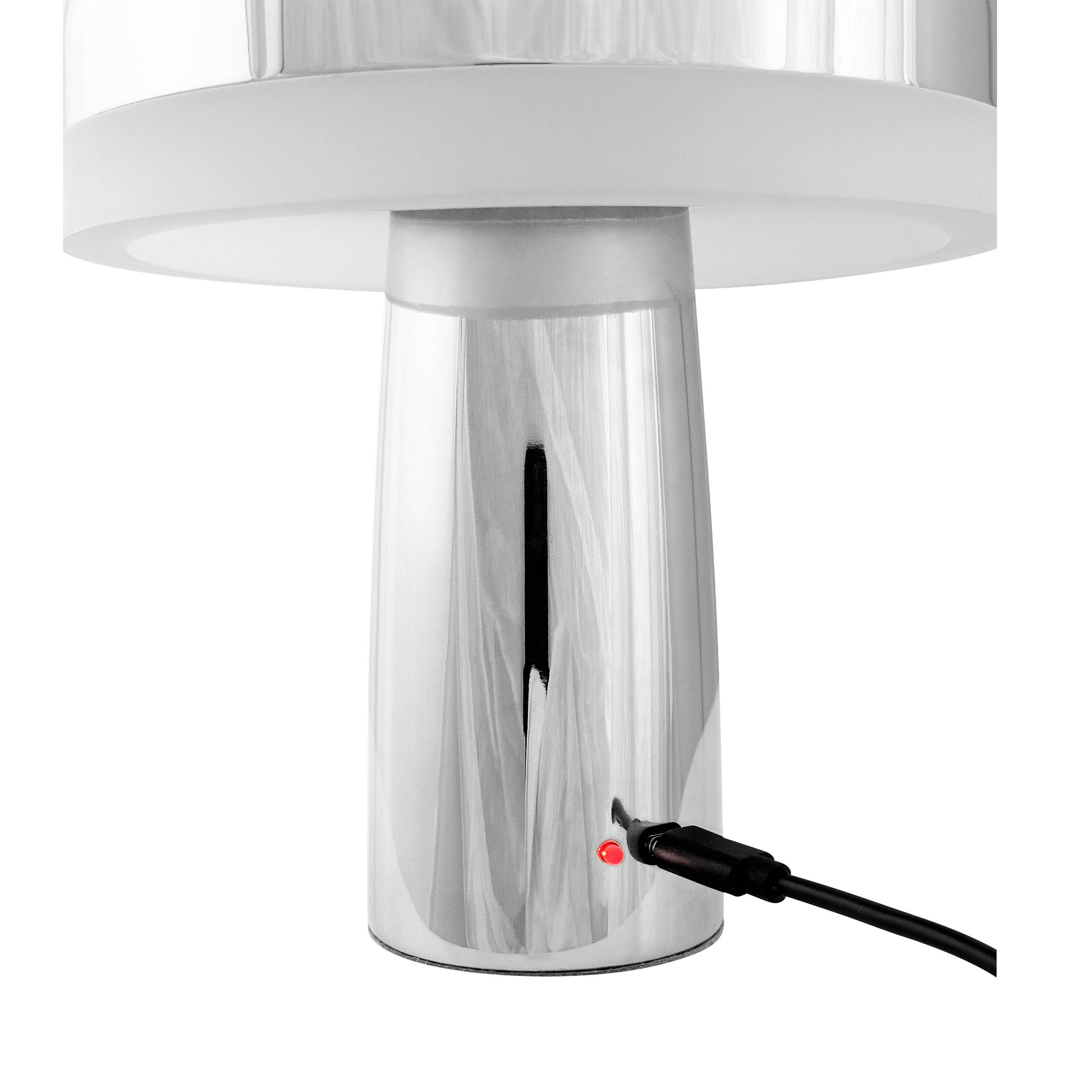 Lampe rechargeable PORTER – chrome