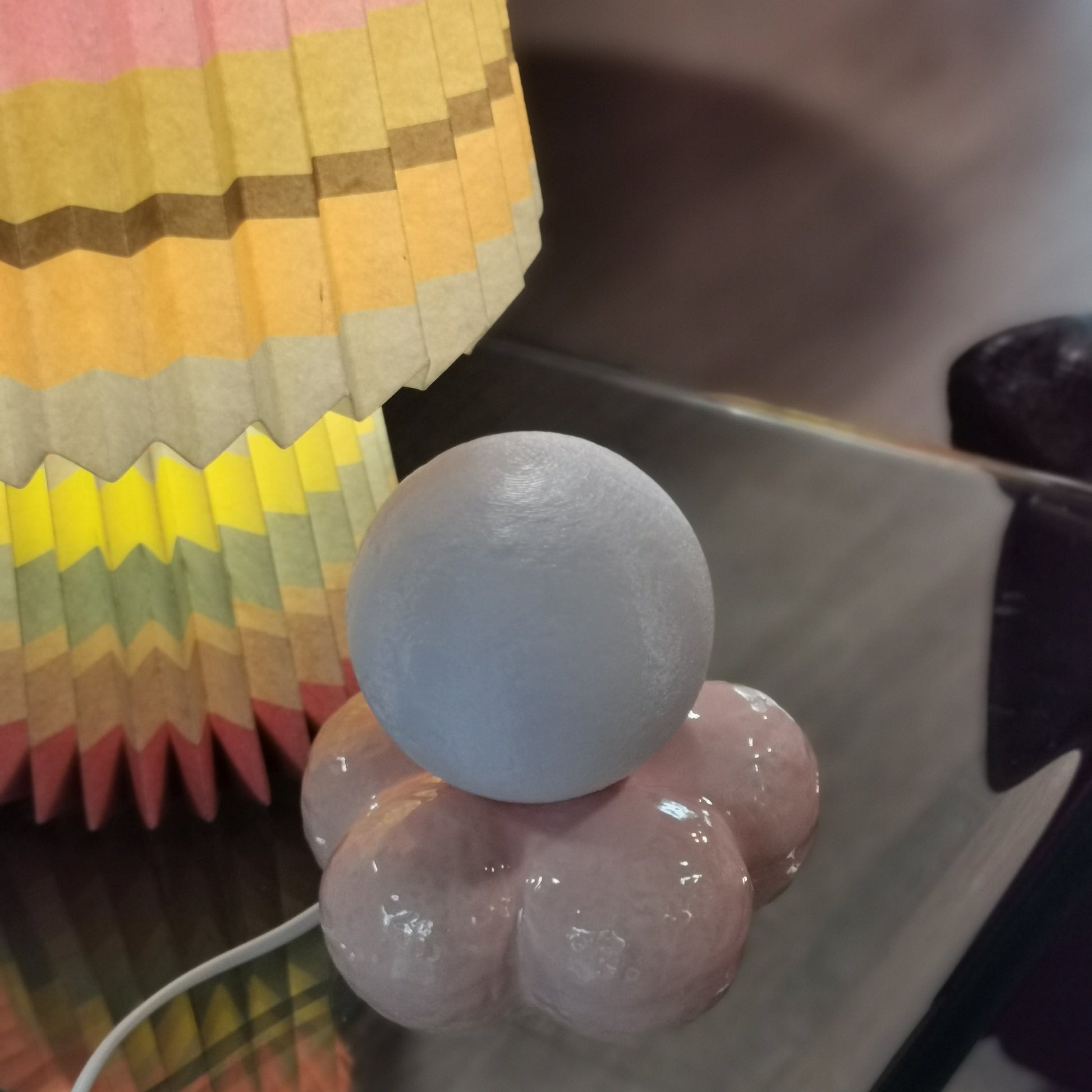 Lampe ZEPHIR rose brillant | OPJET Paris