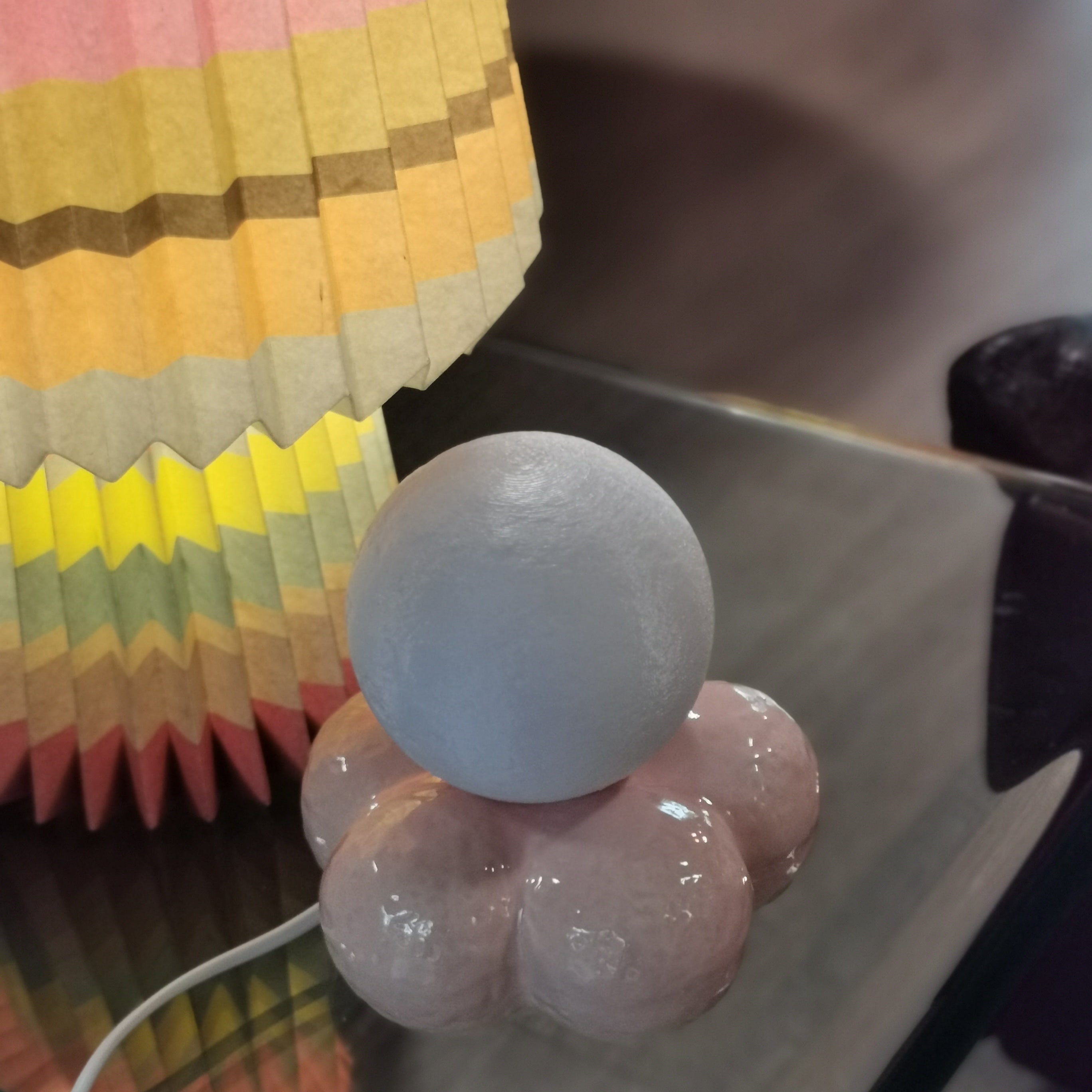 Lampe ZEPHIR rose brillant | OPJET Paris