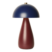 Lampe Mrs. RECHARGEABLE - Bordeaux & Cobalt