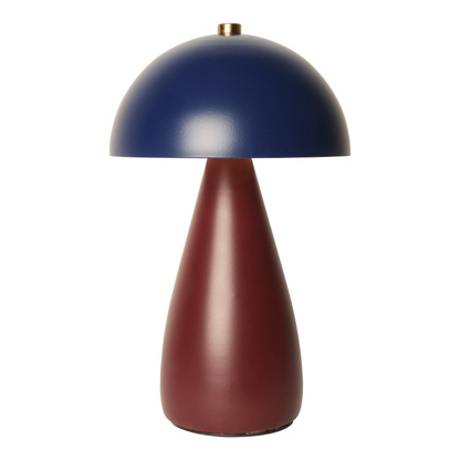 Lampe Mrs. RECHARGEABLE - Bordeaux & Cobalt