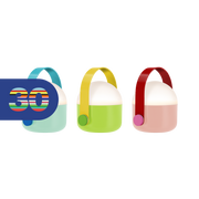Lot de 3 lampes LED OLE MINI - Edition Anniversaire