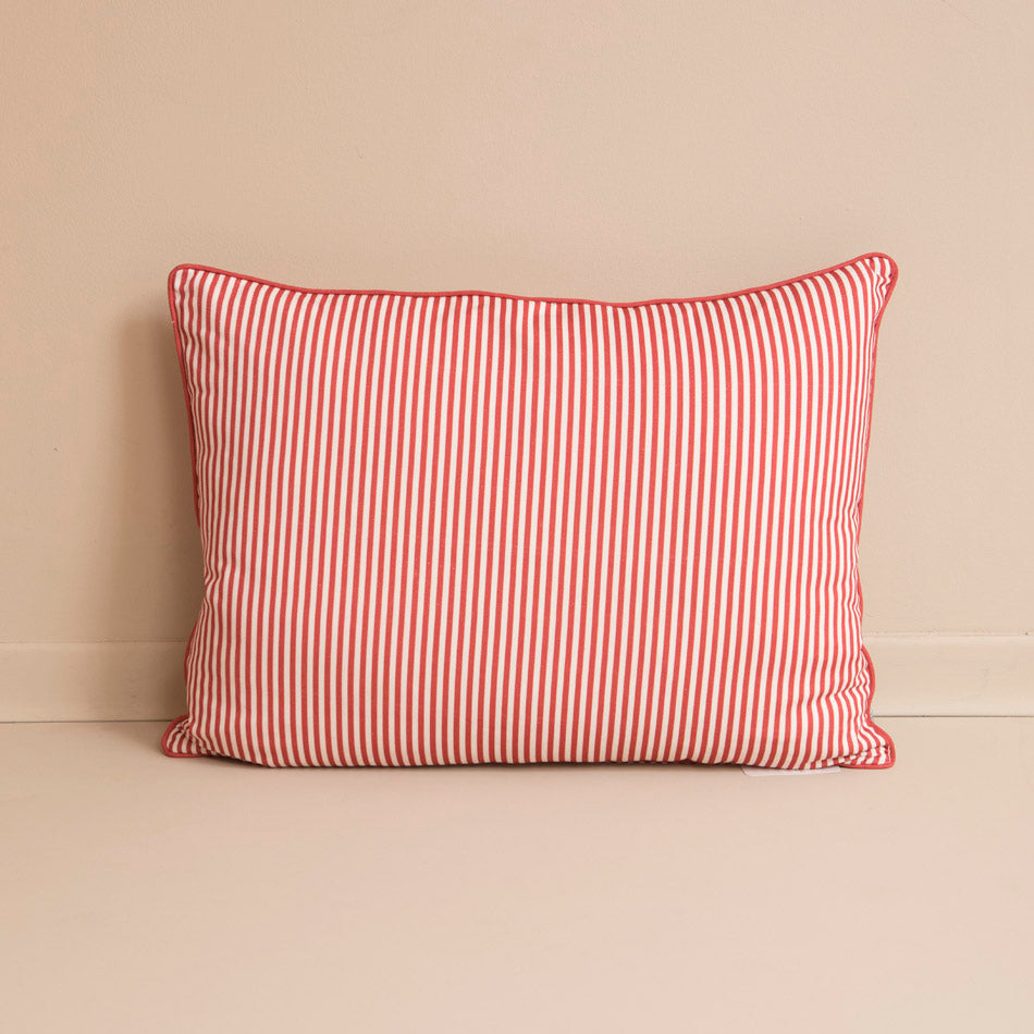 Coussin à rayures - 50 x 70 cm