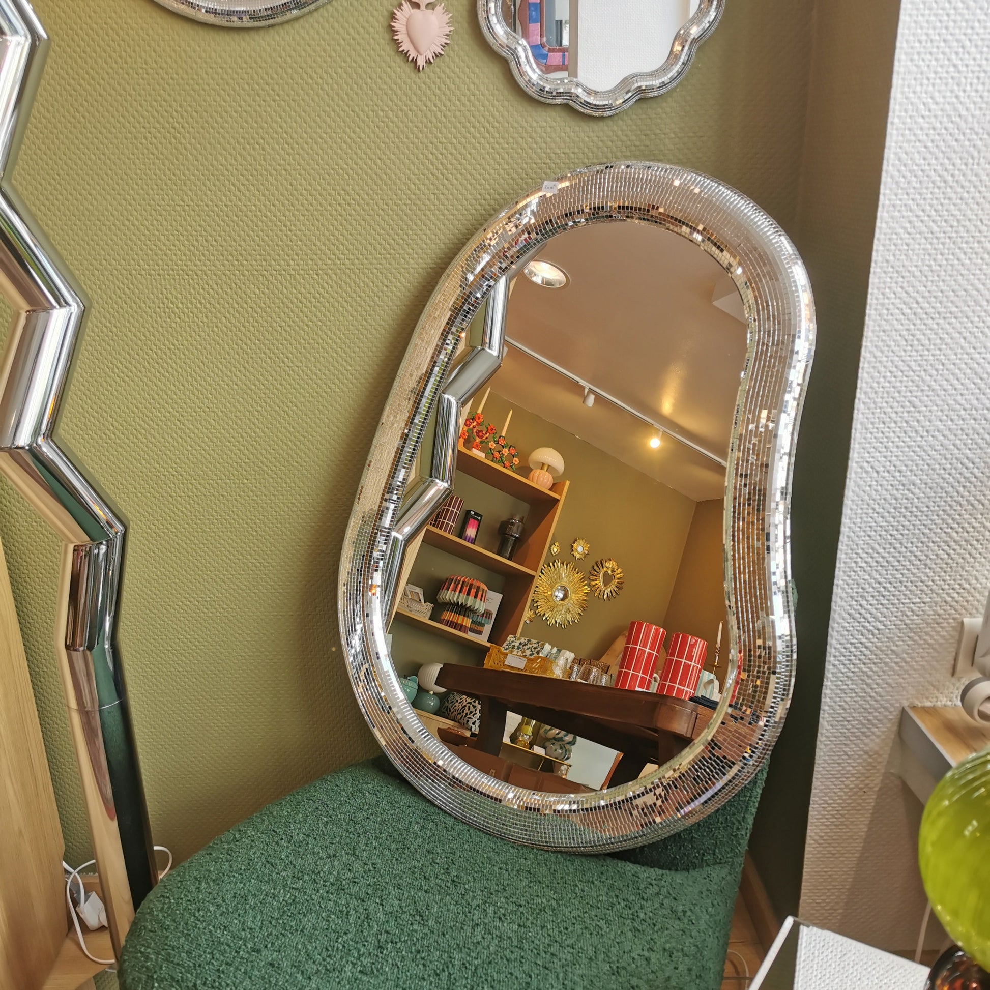 Miroir à facettes, OSMOSE grand format de OPJET PARIS