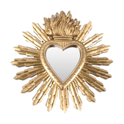 Miroir COEUR ex-voto