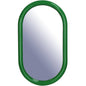 Miroir ovale - vert