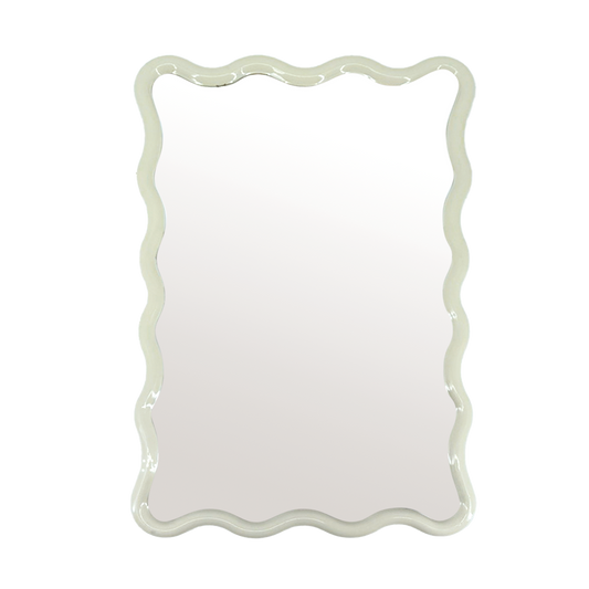 Miroir ondulé rectangle