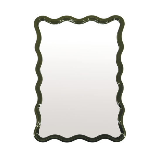 Miroir ondulé rectangle