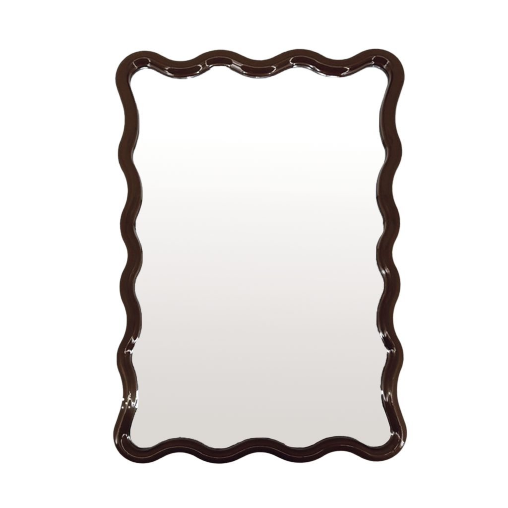 Miroir ondulé rectangle