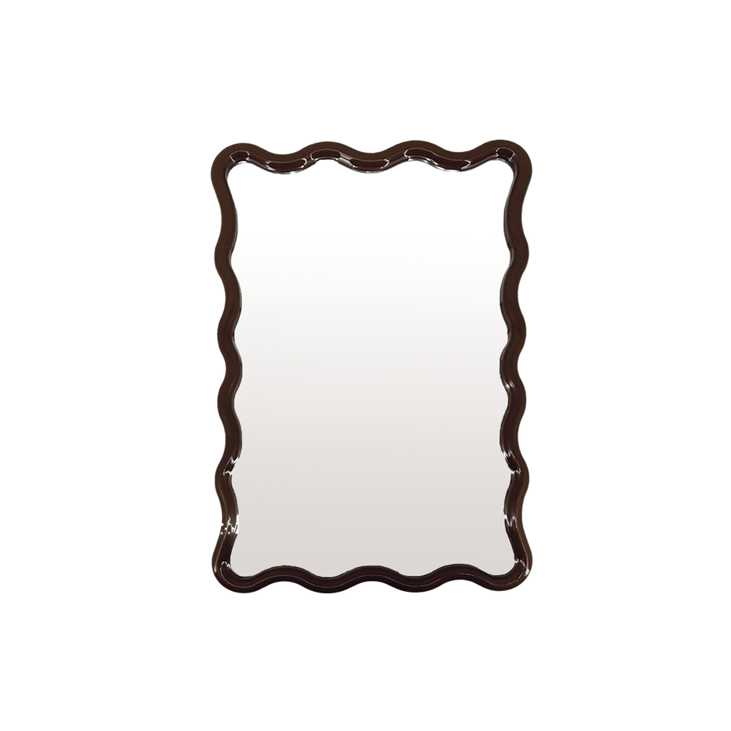 Miroir ondulé rectangle