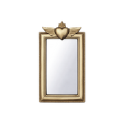 Miroir Ex-voto doré