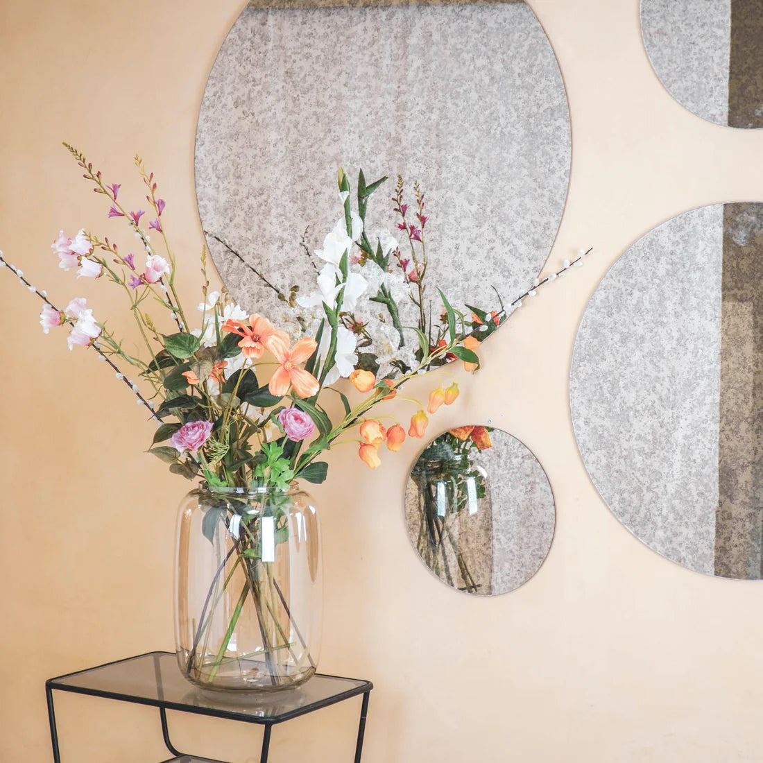 Miroir rond - SMOKEY Glass