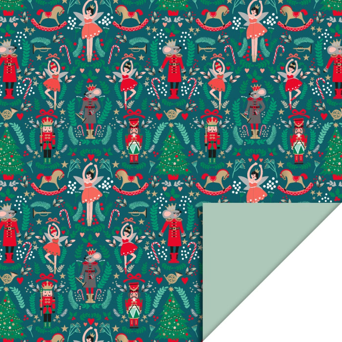 Rouleau papier cadeau - Casse-noisette