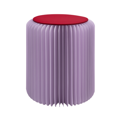 Tabouret PAPILLON - violet