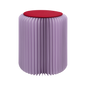 Tabouret PAPILLON - violet