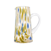 Pichet en verre moucheté