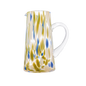 Pichet en verre moucheté