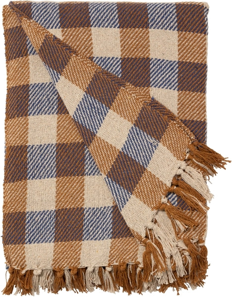 Plaid à carreaux - 130 x 180 cm