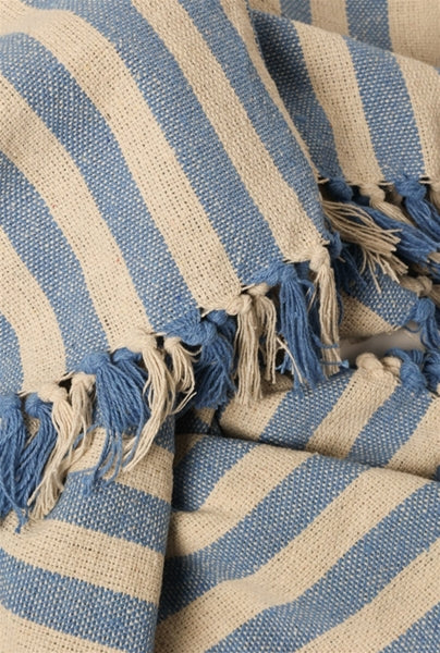 Plaid à rayures - 130 x 170 cm