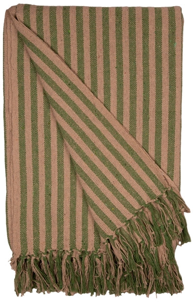 Plaid à rayures - 130 x 170 cm