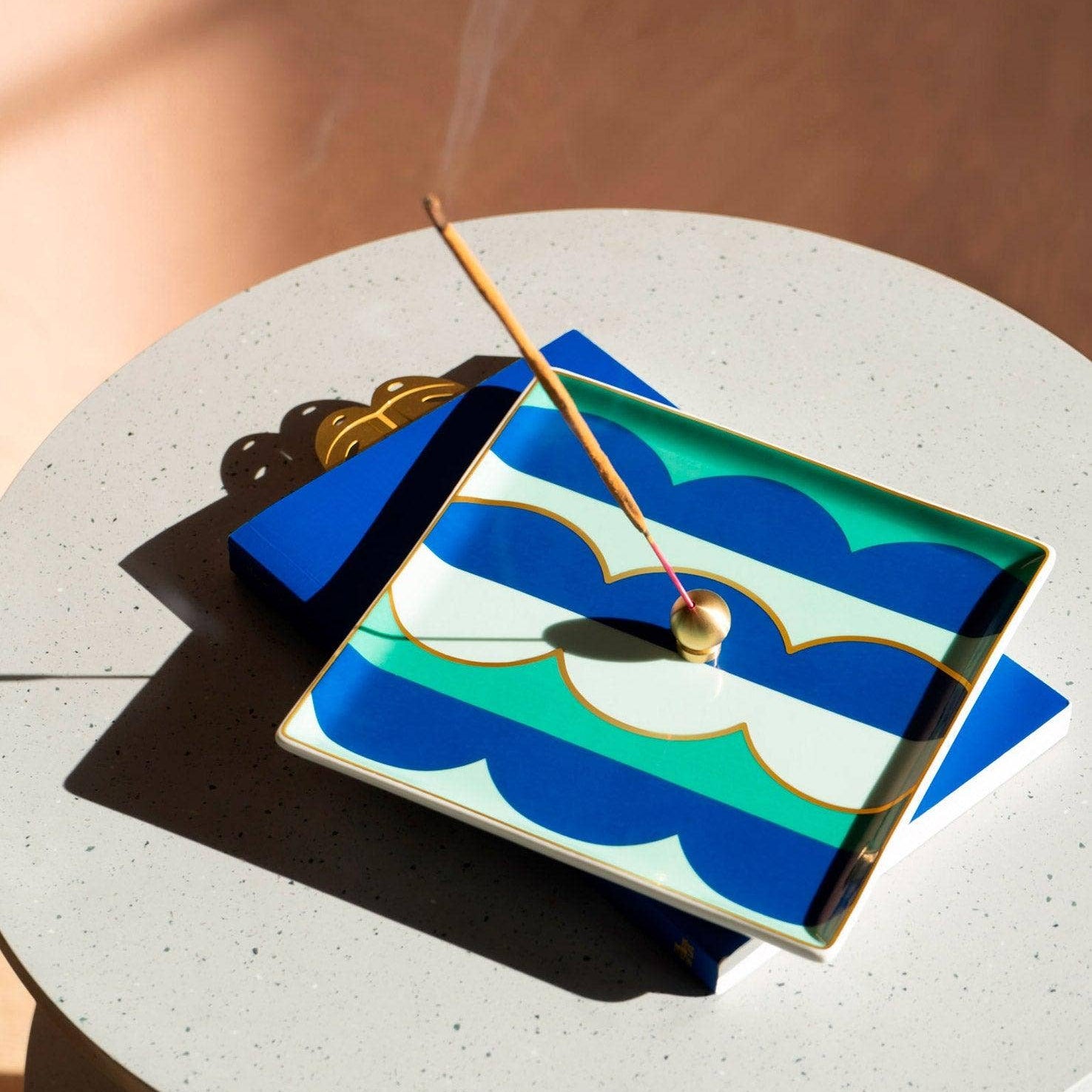 Plateau Riviera Wave - bleu