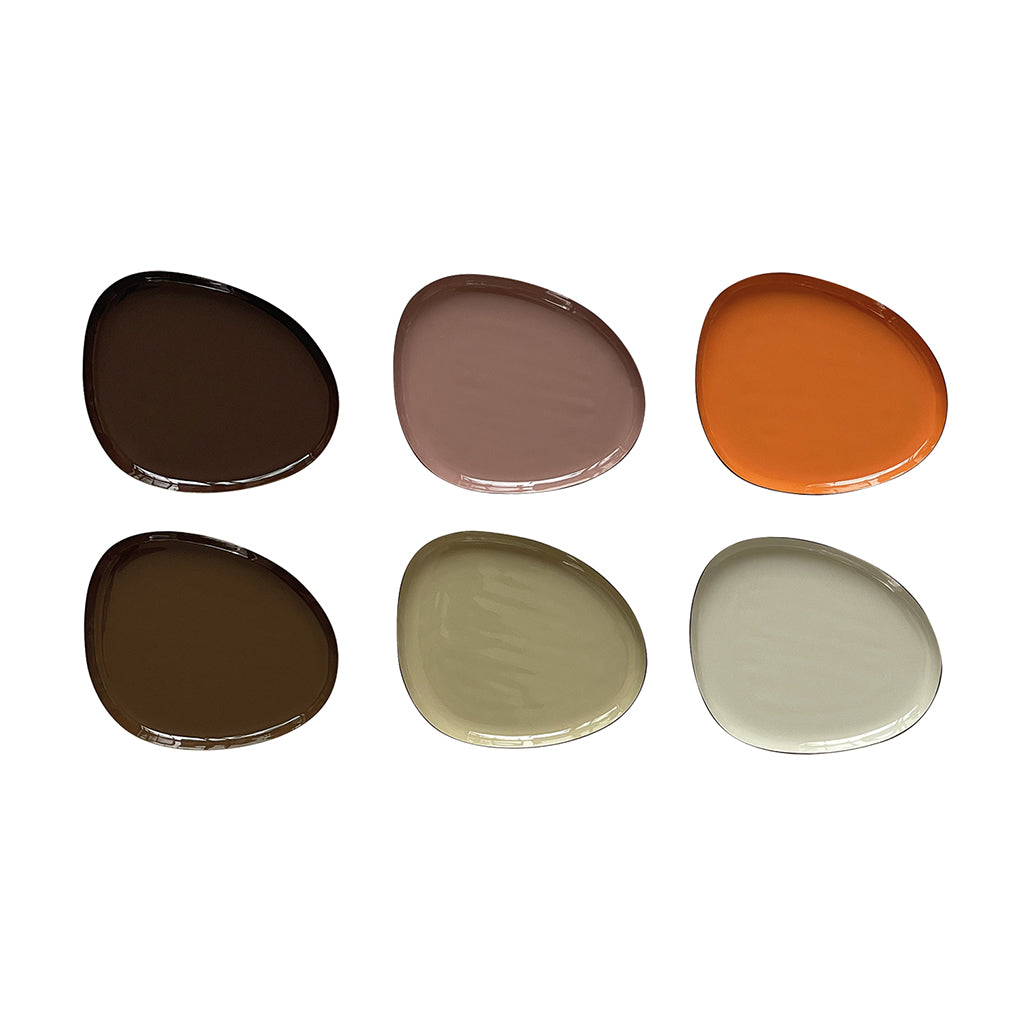 Plateau OSMOSE métal - nuancier ORANGE