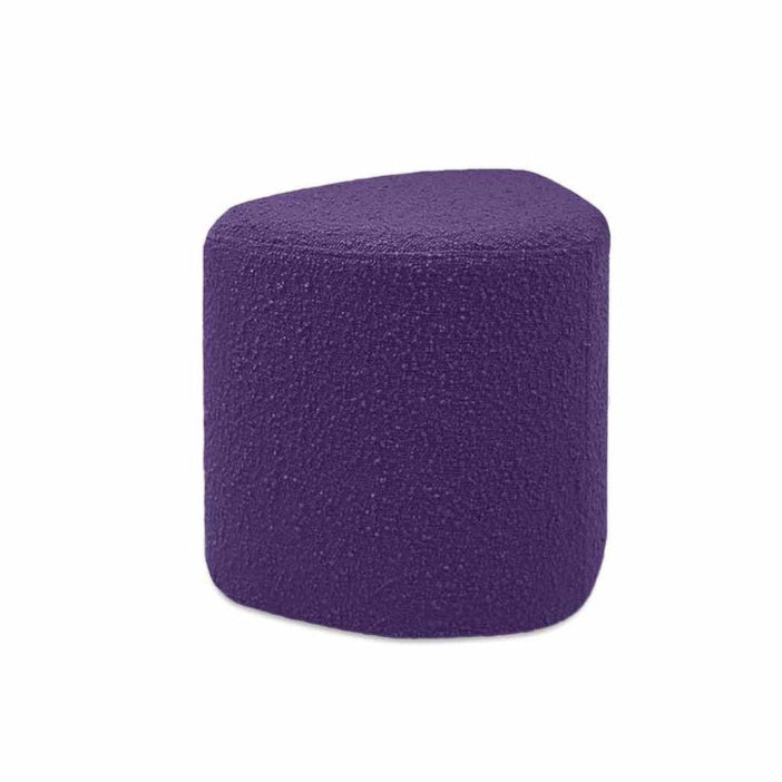 Pouf EVE en tissu bouclette violet de la marque OPJET PARIS 