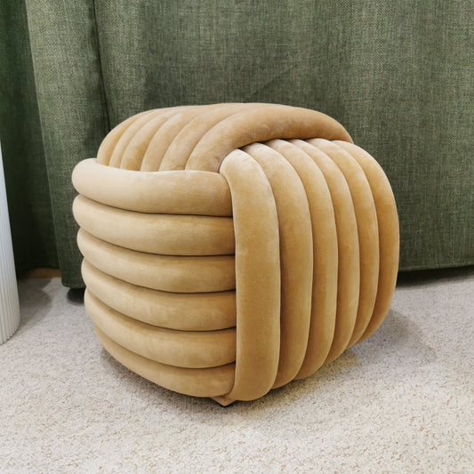 Pouf NOEUD PALAZZO - sable
